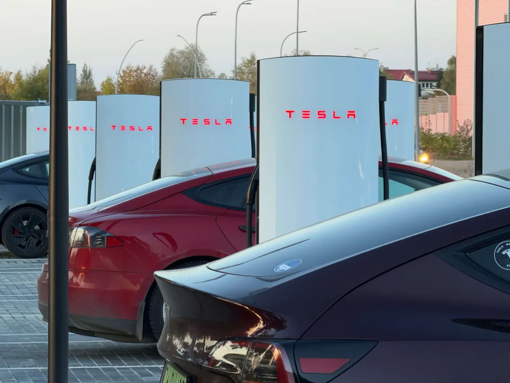 tesla supercharger wroclaw