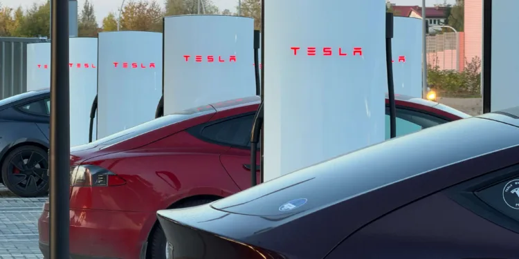 tesla supercharger wroclaw