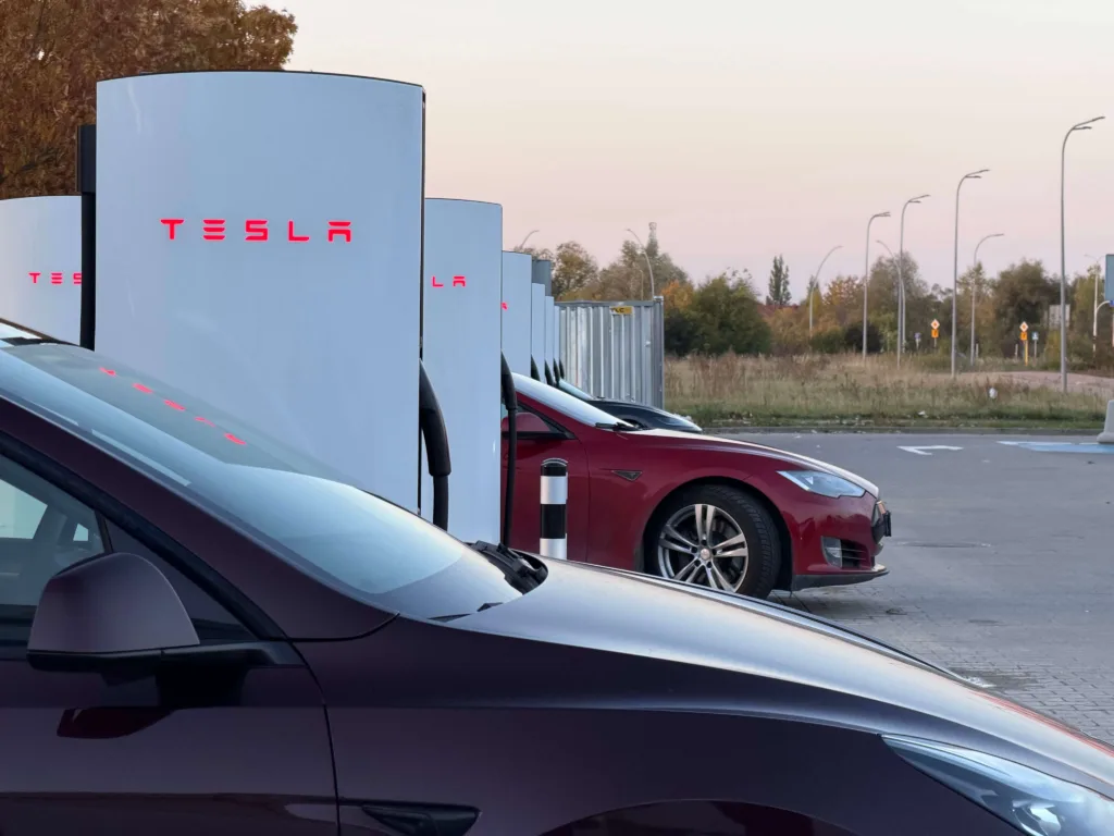 tesla supercharger wroclaw
