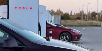 tesla supercharger wroclaw