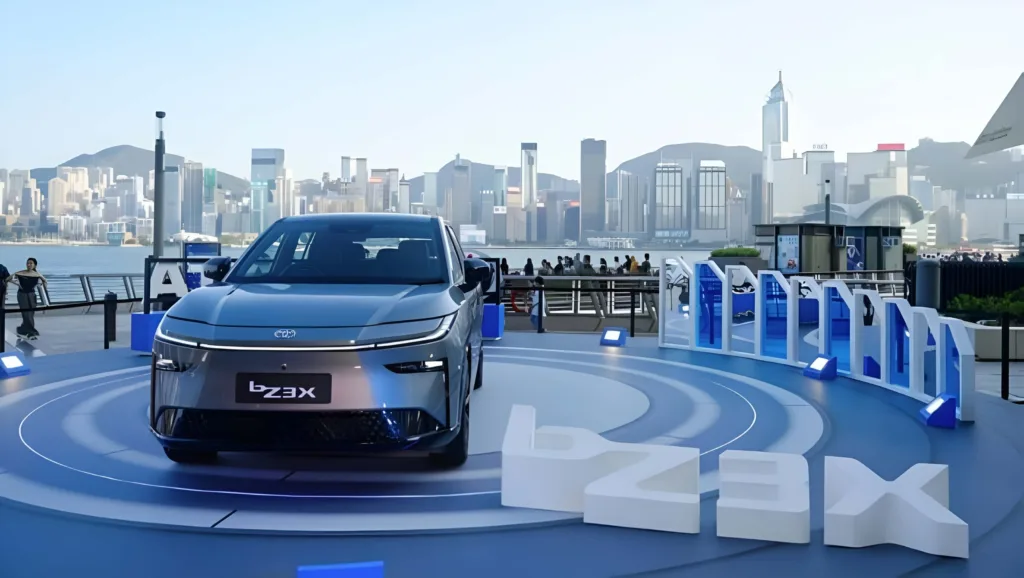 toyota bz3x chiny