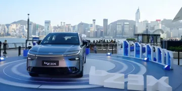 toyota bz3x chiny