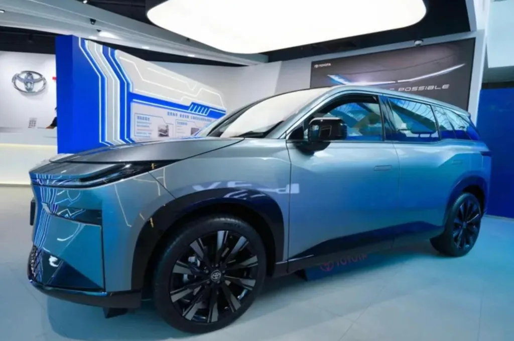 toyota bz3x chiny
