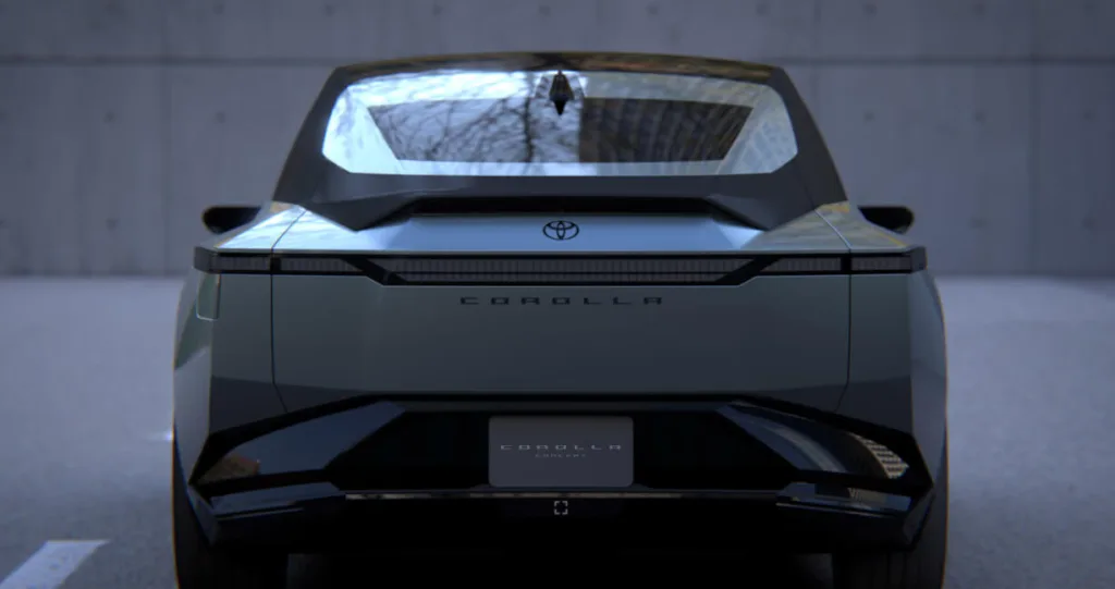 toyota corolla ev koncept