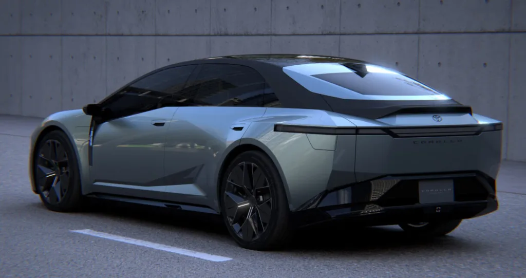 toyota corolla ev koncept