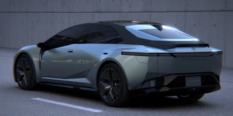 toyota corolla ev koncept