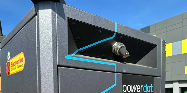 uciety kabel ładowarki