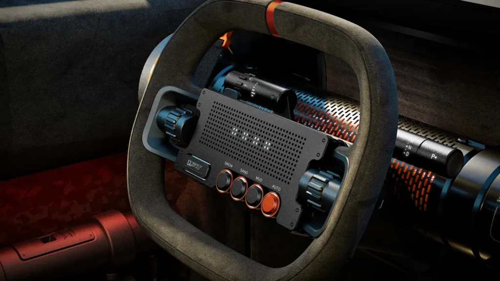 Hyundai Crater Concept wnętrze