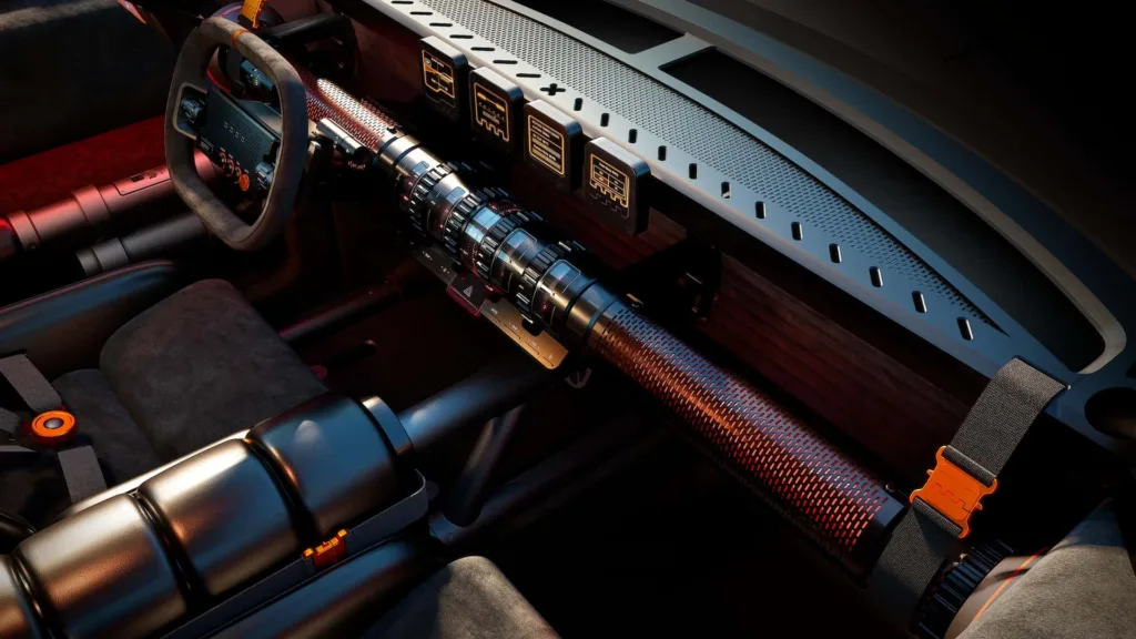 Hyundai Crater Concept wnętrze