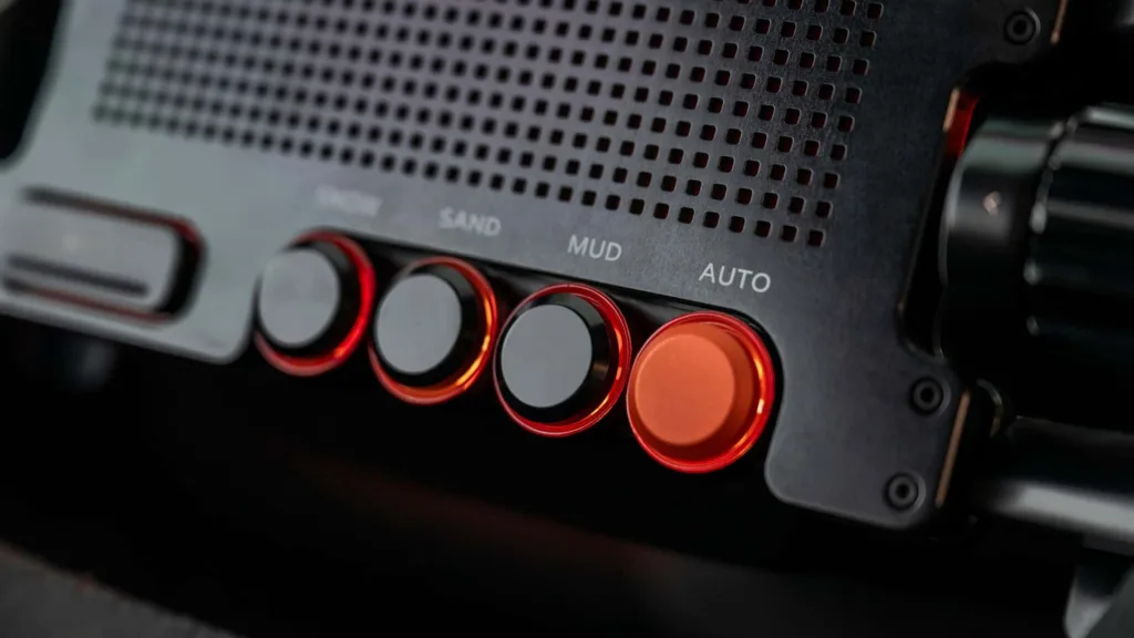 Hyundai Crater Concept wnętrze