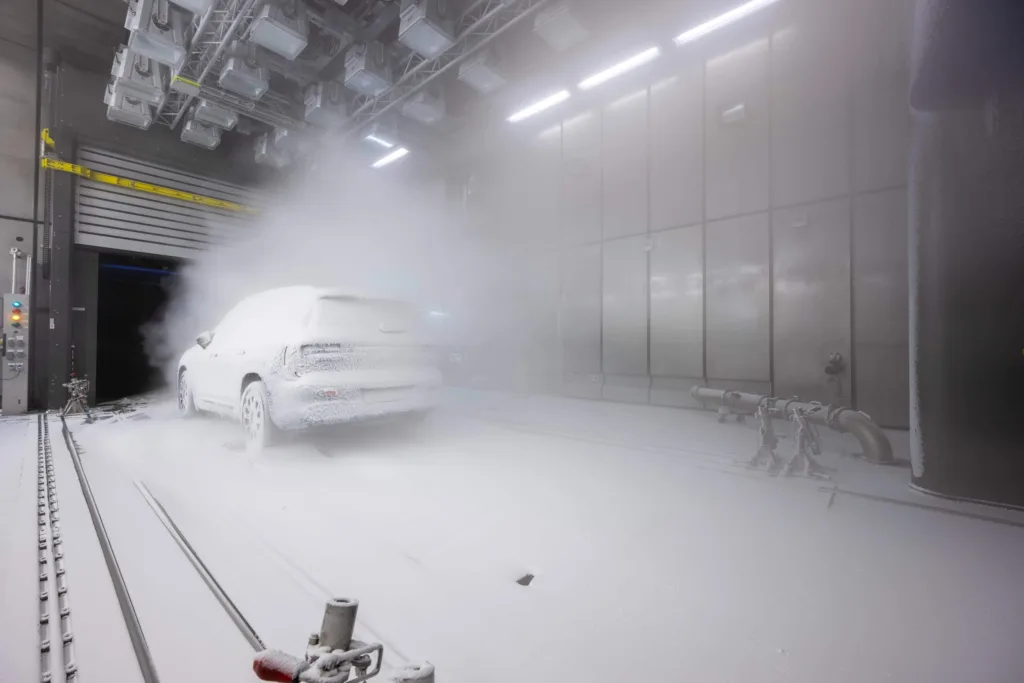 mercedes glb eq zapowiedzi test mrozu