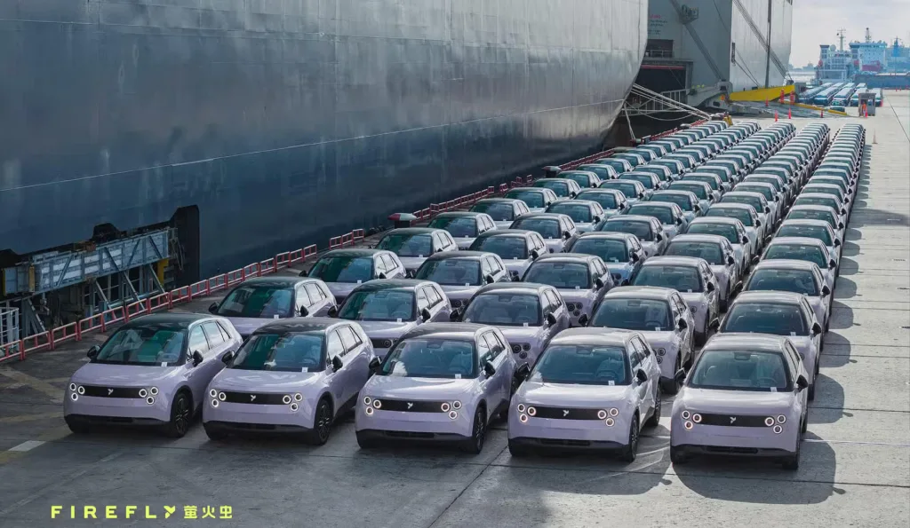 nio firefly transport do europy