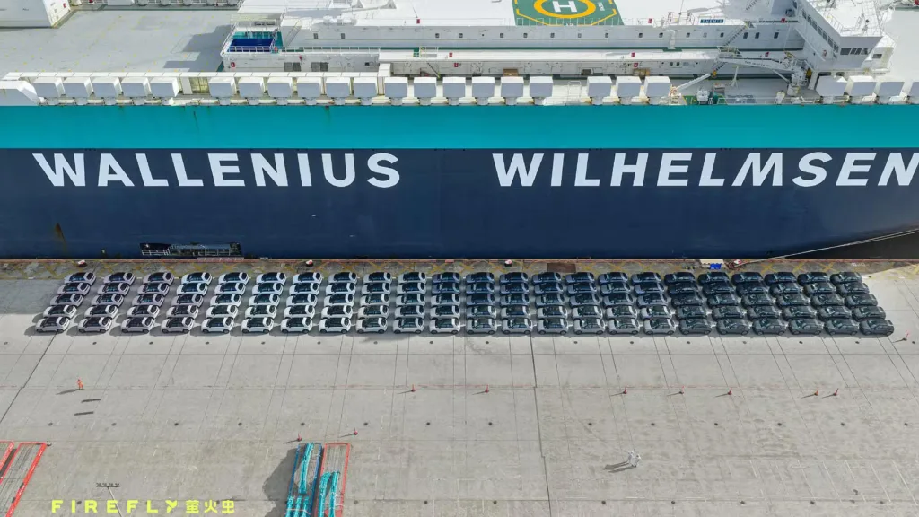 nio firefly transport do europy