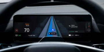 polestar 4 google live lane guidance