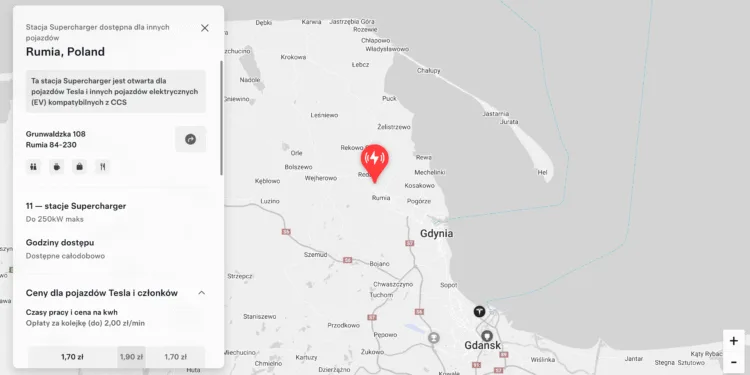 tesla suc rumia otwarty dla wszystkich