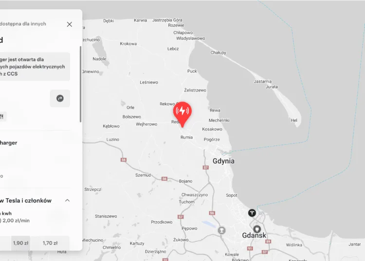 tesla suc rumia otwarty dla wszystkich