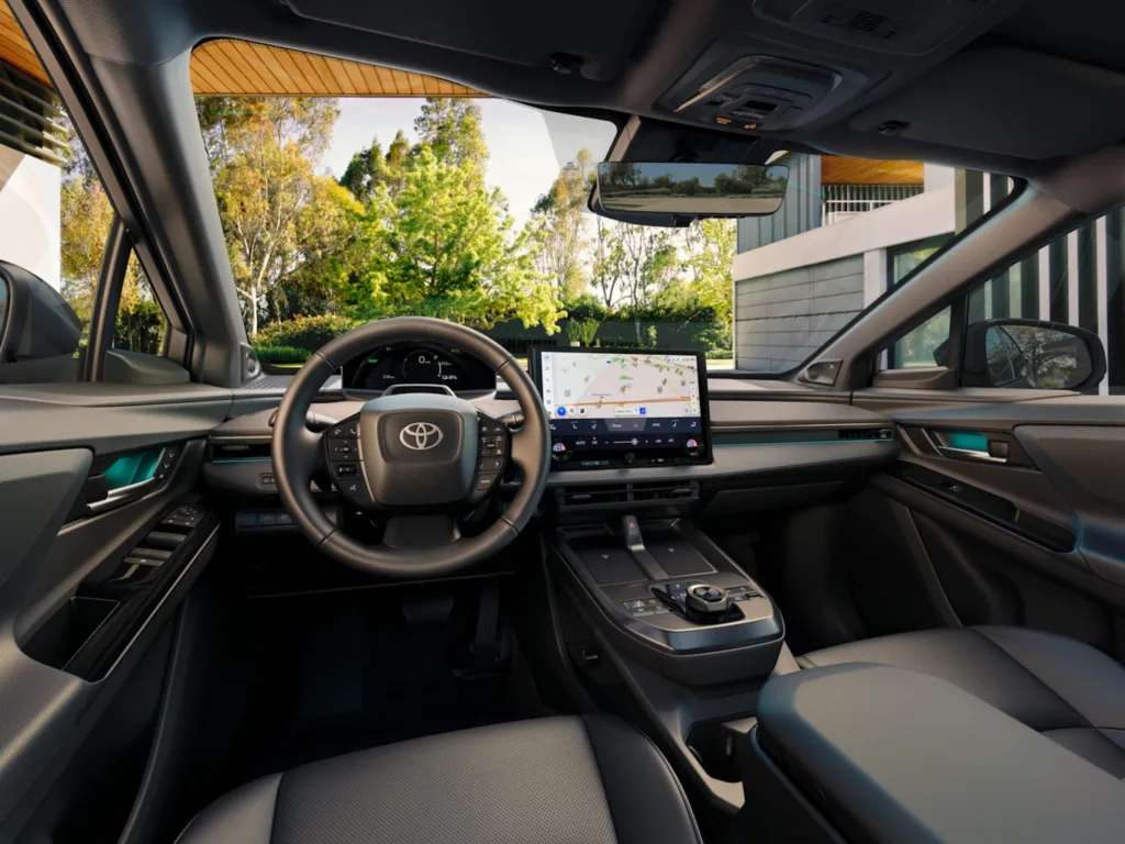 toyota bz4x lift wnętrze