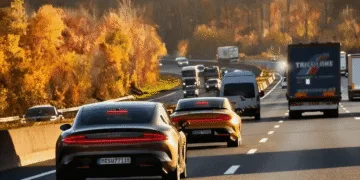 xiaomu su7 ultra na niemieckich drogach