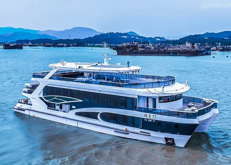 elektryczny statek catl yujian 77