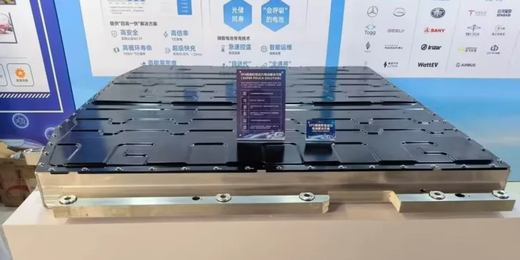 farasis energy baterie