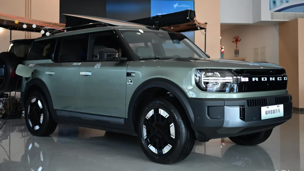 ford bronco ev chiny