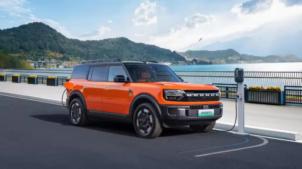 ford bronco ev chiny