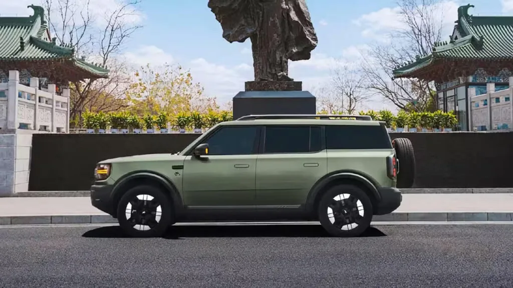 ford bronco ev chiny