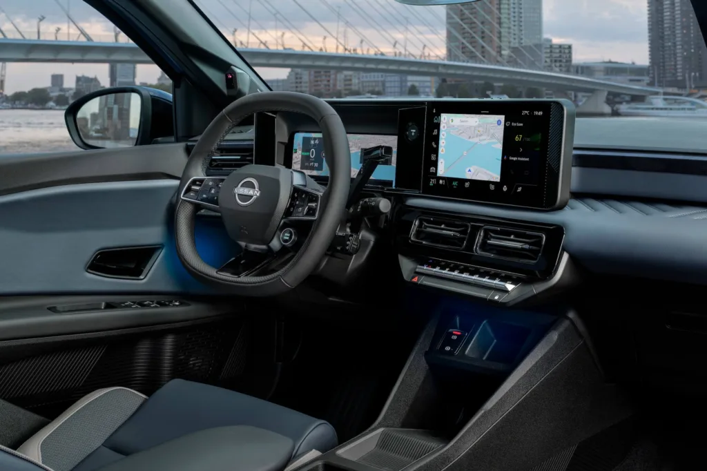 nissan micra ev wnętrze