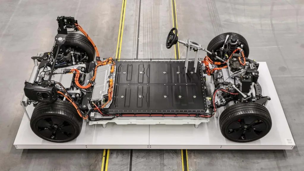 porsche taycan bateria