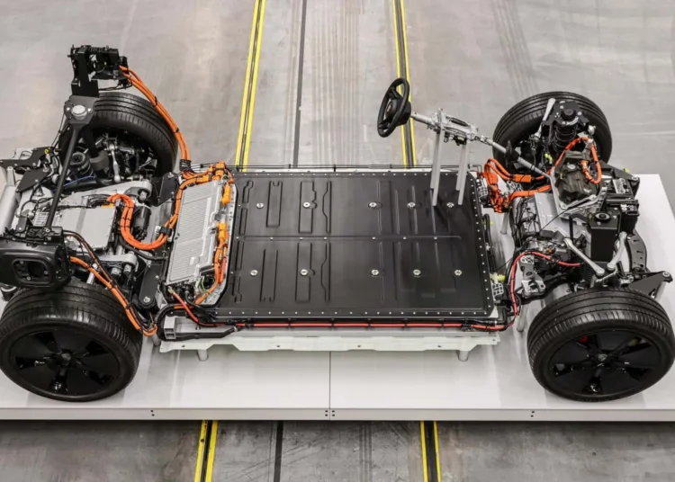 porsche taycan bateria