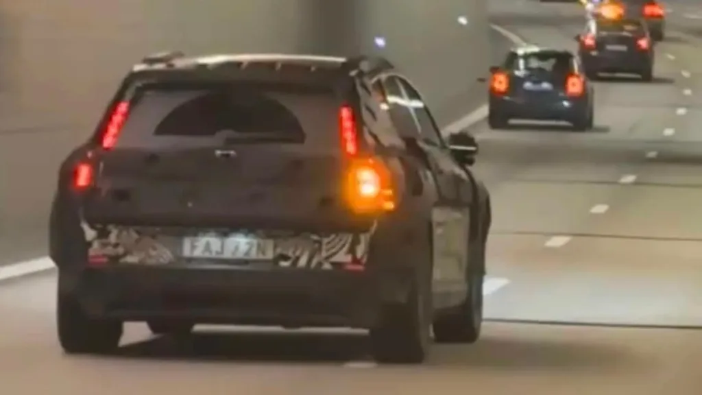 volvo ex60 na drogach