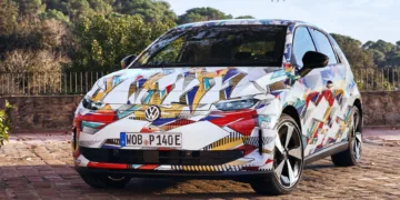 vw id. polo w kamuflarzu