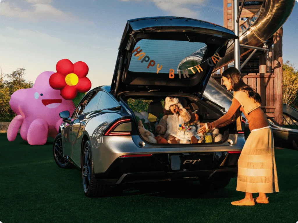 xpeng p7+ 2026 wnętrze