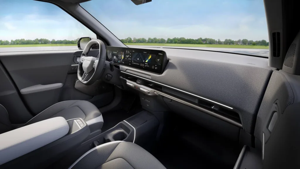 kia ev2 wnętrze