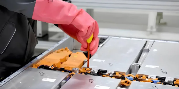 recykling baterii w chinach