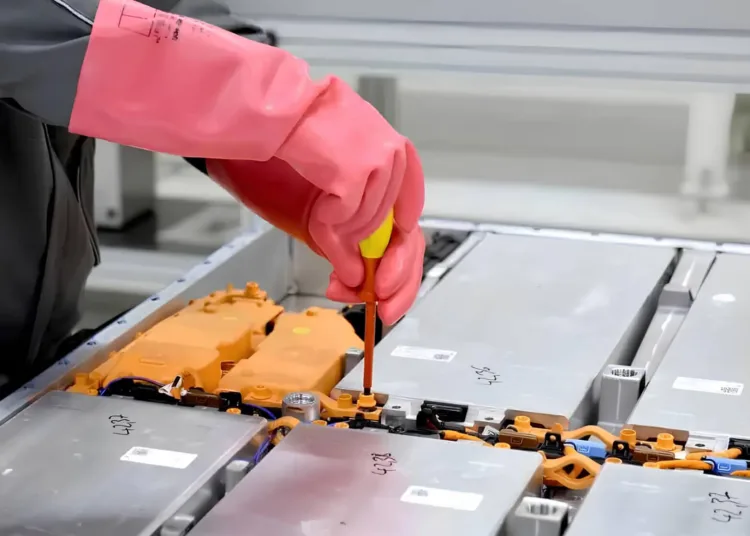 recykling baterii w chinach