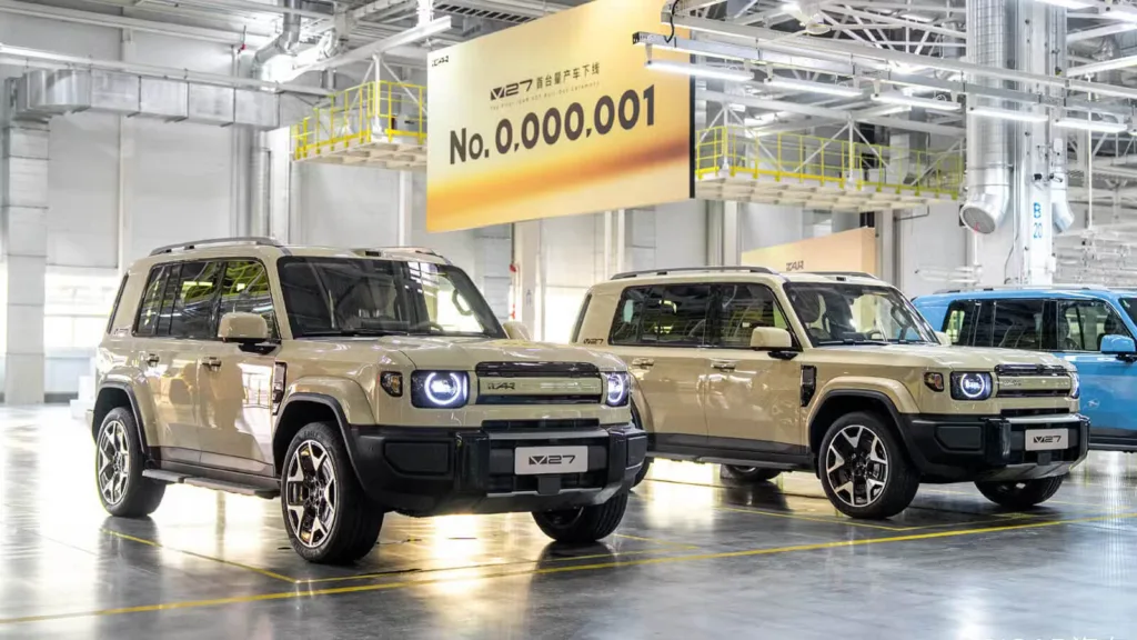 start produkcji chery icar v27