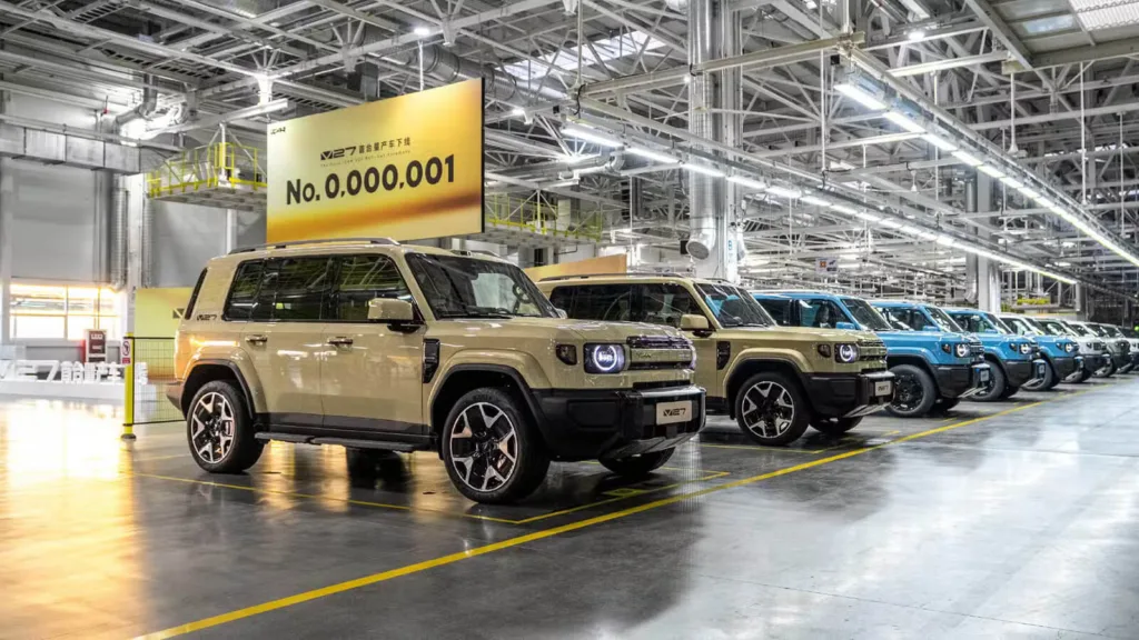 start produkcji chery icar v27