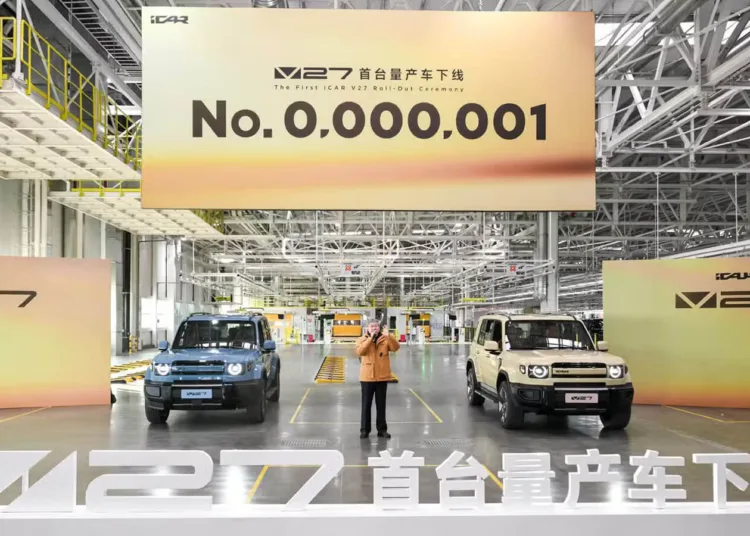 start produkcji chery icar v27