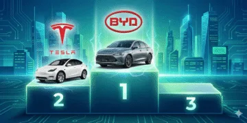 tesla byd wyniki 2025
