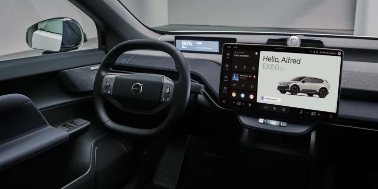 Volvo EX60 ma baterię wielkości wanny i ładowanie szybsze niż tankowanie gazu