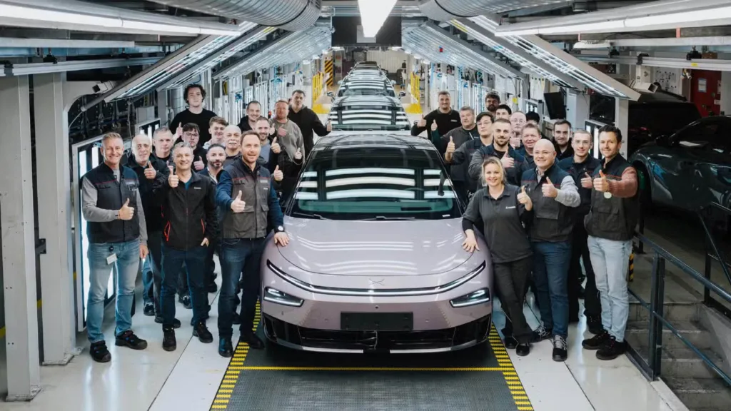 xpeng p7 fabryka austria