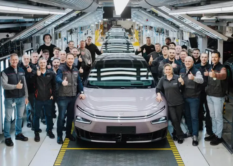 xpeng p7 fabryka austria