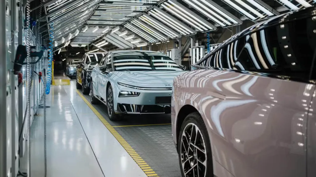 xpeng p7 fabryka austria