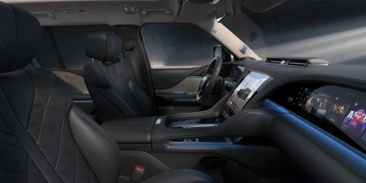 Byd Yangwang U8 Wnetrze Wyciek 01