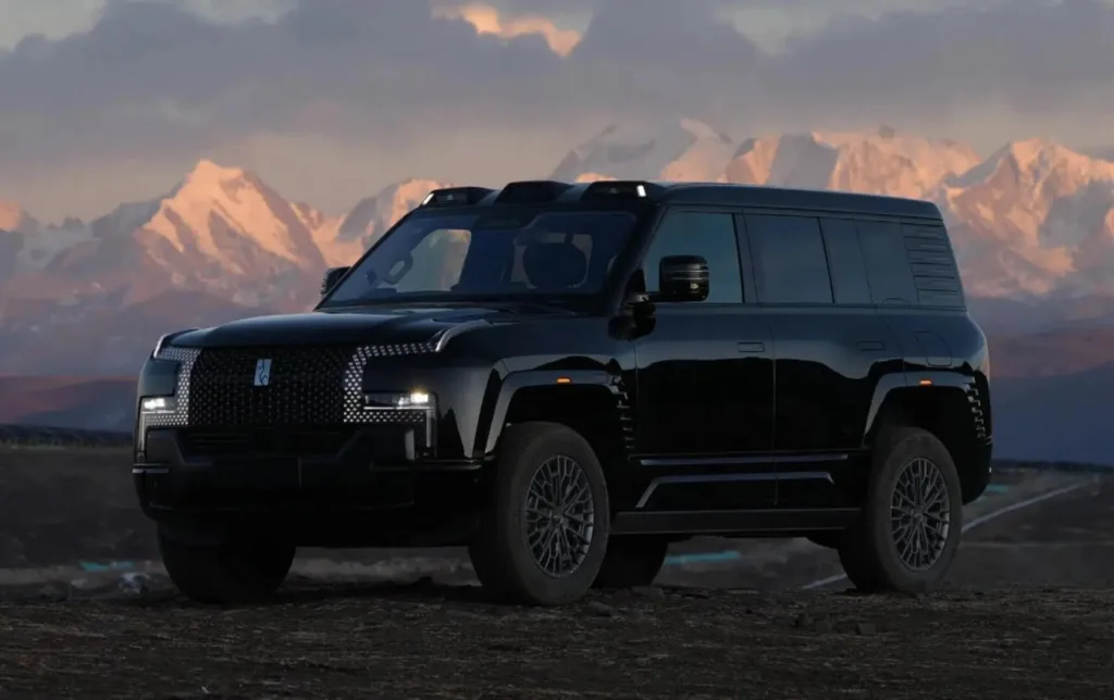 Byd Yangwang U8 Wnetrze Wyciek 04