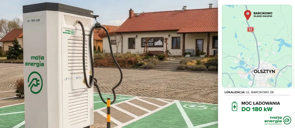 Moya Energia Barcikowo ładowarka