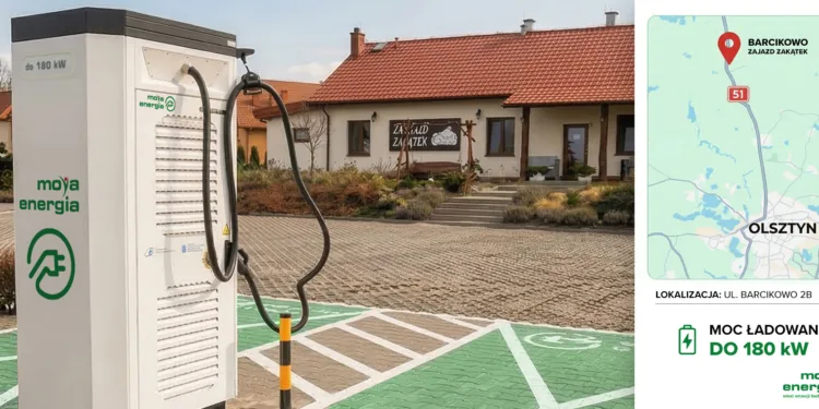 Moya Energia Barcikowo ładowarka