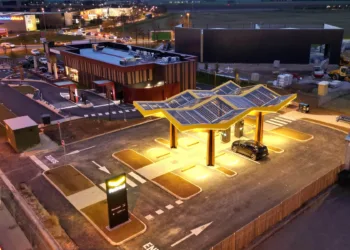 Stacja Fastned Z Drona