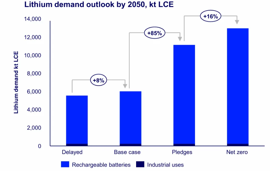 zapotrzebowanie na lit wood mckenzie wykres